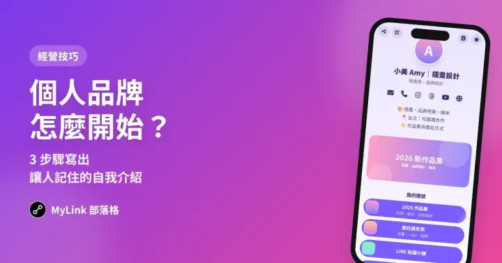 個人品牌怎麼開始?3 步驟寫出讓人記住的自我介紹(附範本)